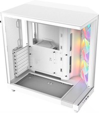 NZXT - H6 Flow RGB ATX Mid-Tower PC Case with Dual Chamber - White