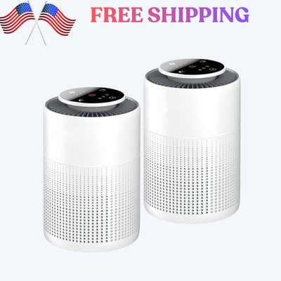 NEW 2 Pack H13 True HEPA Air Purifier Odor Smoke Dust Pollen Pet Dander