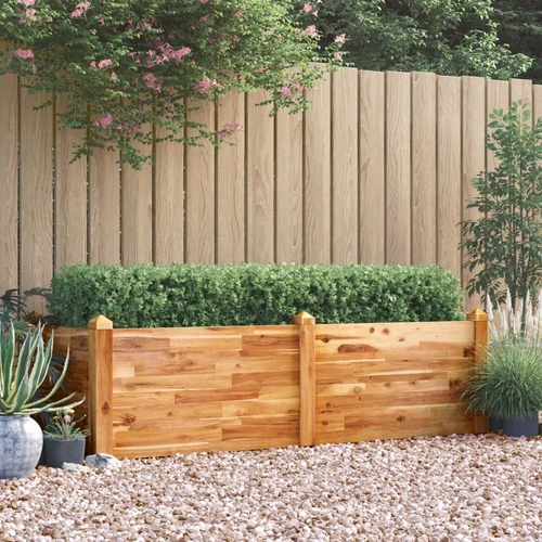 vidaXL Garden Raised Bed 160x60x44 cm Solid Wood Acacia - Picture 1 of 7