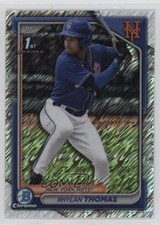 2024 Bowman Chrome Prospects Shimmer Refractor Rhylan Thomas #BCP-217 6k2