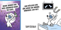 Geburtstag - GlüCkwunschkarte Im Format 11,5 X 17 Cm Mit Umschlag - Humor, Jugen
