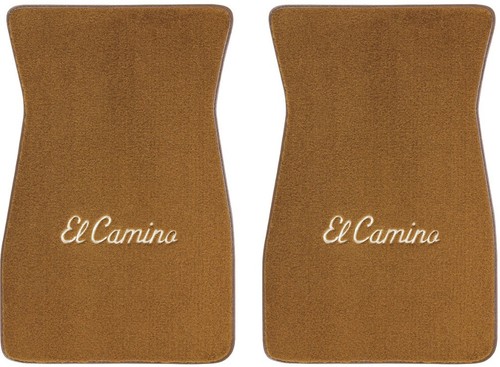 New for Chevy El camino floor mats carpet saddle set of2 1959-89
