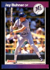 Jay Buhner 1989 Donruss #581 Mariners MLB READ FREE SHIPPING AutographDen