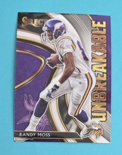 2020 Panini Select Unbreakable #U9 Randy Moss Minnesota Vikings FOOTBALL Card A9