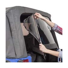 MasterTop Soft Top Rear Replacement Window - Fits Jeep Wrangler JK 2-Door & 4...