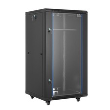 22U Network Cabinet Wall Mount, 23.6 in Depth, 300 lbs Max Load Capacity Server