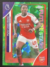 Myles Lewis-Skelly 2025-26 Topps Chrome Sapphire Premier League Green /99 #20