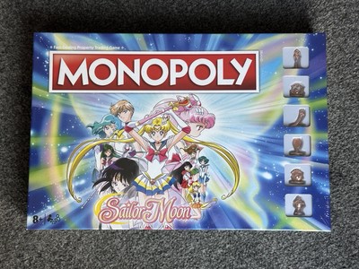 Sailor Moon Monopoly Brettspiel Neu & Versiegelt ENGLISCH