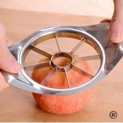Kitchen Gadgets Stainless Steel Comfort Handle Divider Apple Cutter Vegetable 