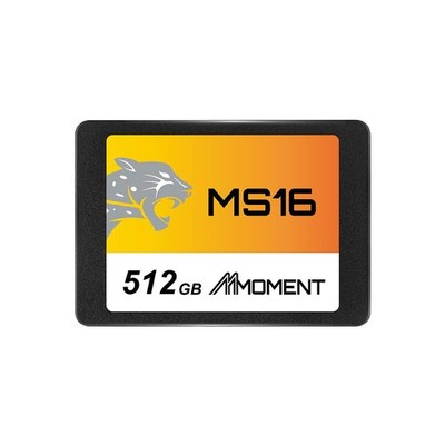 MMOMENT MS16 512GB 2.5 Inch SATA III 6 GB/s Internal Solid State Drive SSD Re...