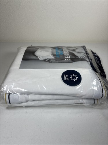 Vintage Stafford Größe 42 Herren 6 voll geschnittene Slips Unterwäsche 100 % Baumwolle weiß neu in Verpackung - Bild 5 von 6