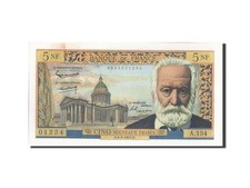 [#209557] Banknote, France, 5 Nouveaux Francs, 5 NF 1959-1965   Victor Hugo  , 1