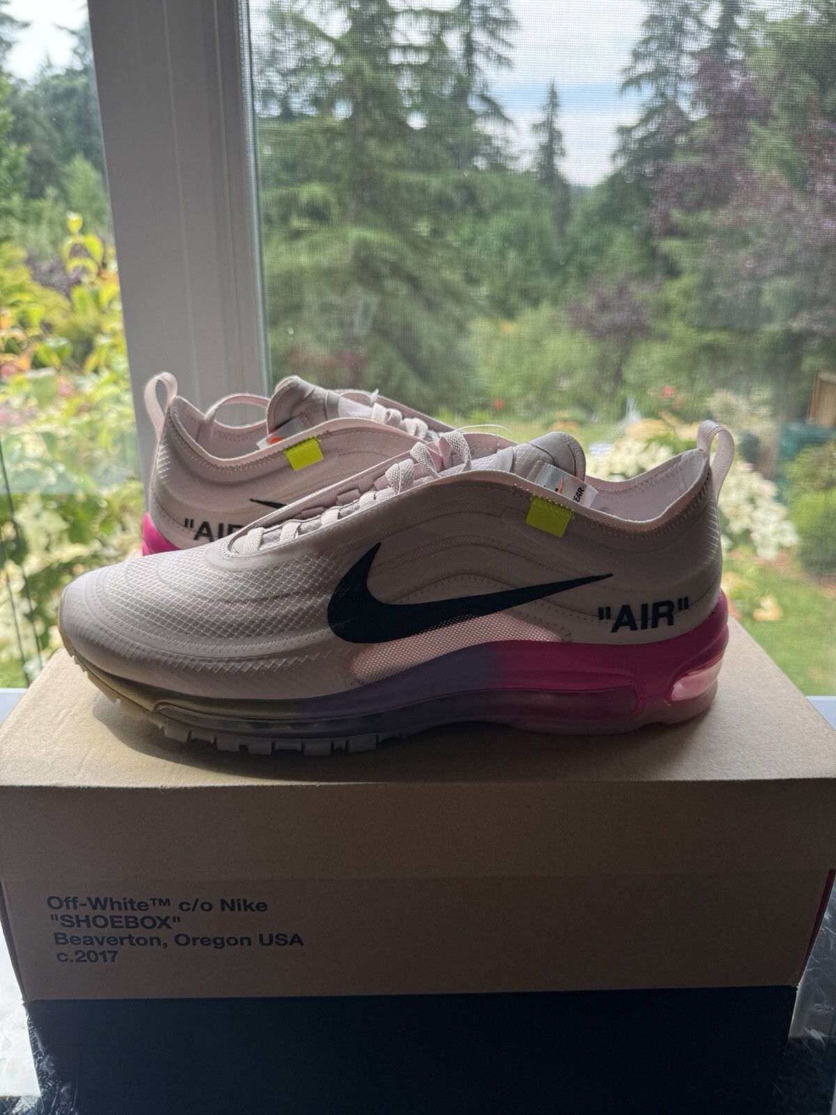 OFF WHITE X NIKE Taglia 9 bianco sporco x Serena Williams x Nike Air Max 97 OG