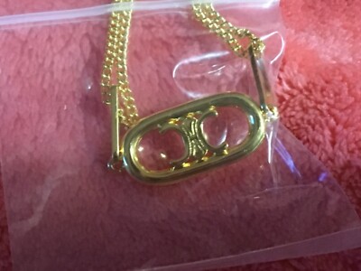 Celine MAILLON TRIOMPHE NECKLACE IN GOLD BRASS GOLD New in