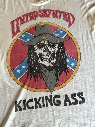 Vintage Lynyrd Skynyrd Shirt 1988 Paper Thin Rare Southern Rock - Picture 2 of 18