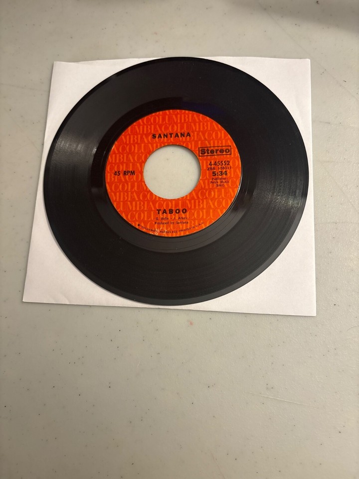 SANTANA NO ONE TO DEPEND ON / TABOO 7