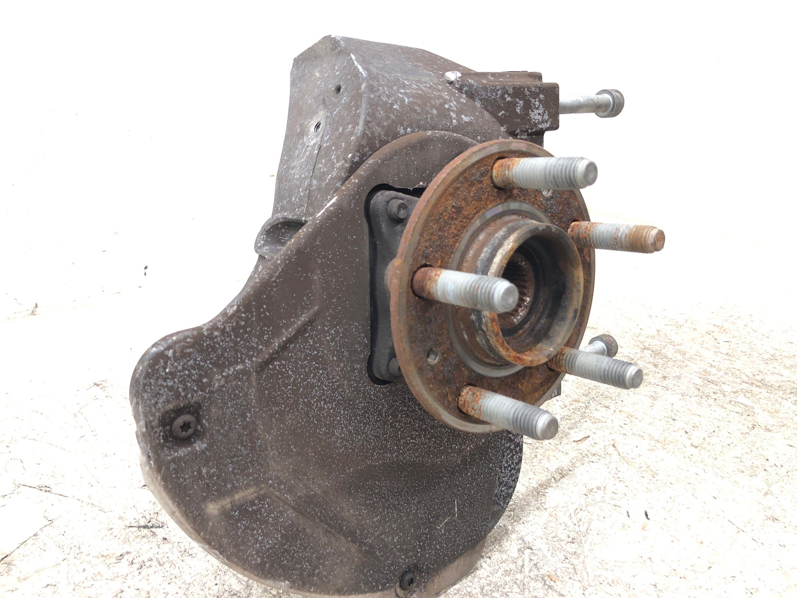 2009 ASTON MARTIN VANTAGE FRONT LEFT SPINDLE KNUCKLE WHEEL BEARING HUB *9K* OEM