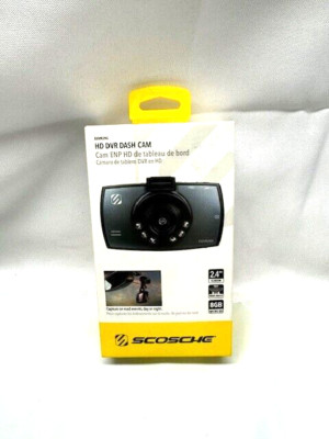 Dash Cam Scosche HD DVR Digital Video Camera Recording DDVR28G*New