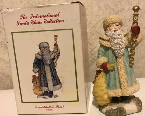 International Santa Claus Collection Decor GRANDFATHER FROST Russia 1993 VTG