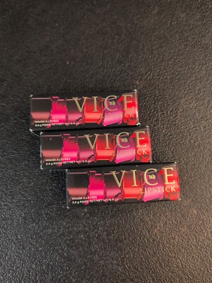 Urban Decay Vice Cream Lipstick Shade EZ Bright Red New in Box