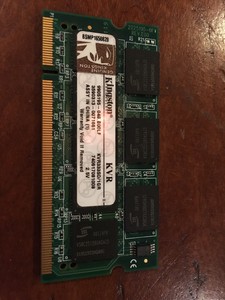 Memory,notebook,1gb pc2700 ddr kvr333so/1g (740617081008)