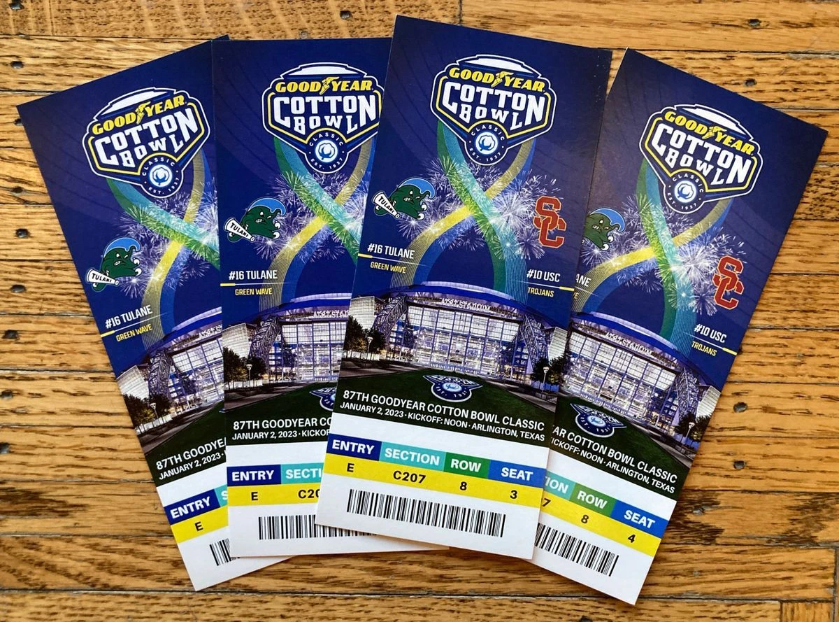 Cotton bowl tickets deals