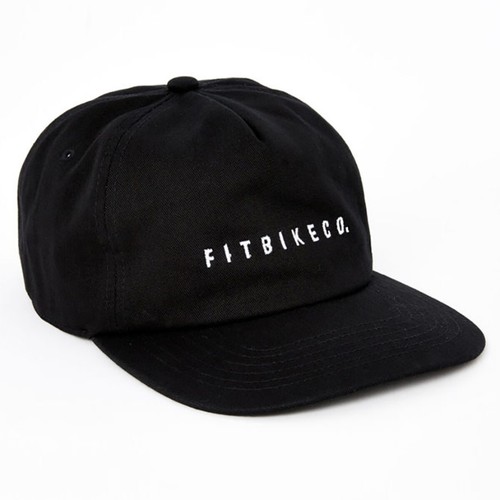FIT BMX PAINTERS LOGO CAP BLACK/WHITE 