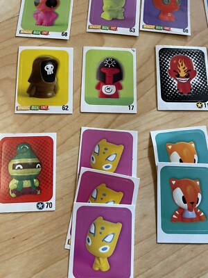 GOGO'S CRAZY BONES stickers Lot Of 32 Magic Box International | eBay