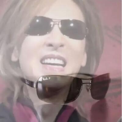 Ray-Ban サングラス グラデーションレンズX JAPAN YOSHIKI Ray-Ban X JAPAN Yoshiki Model Sunglasses J-POP Artist Limited Rare