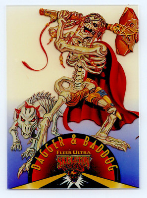 1995 Fleer Ultra Skeleton Warriors Dagger & Baddog Suspended Animation #6 of 10