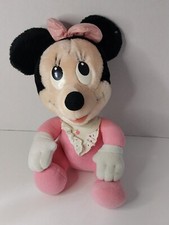 Vtg 1984 Hasbro Disney Babies Minnie Mouse Plush 2