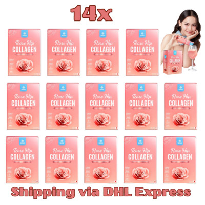 14x Mana Rose Hip Collagen Reduce Dark Spot Circles Bright Aura Skin Antioxidant