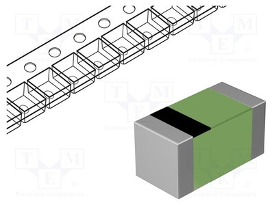  800mA  0201  SMD Drossel: Keramik  800pH  18000MHz  0,1nH  0,08Ω 