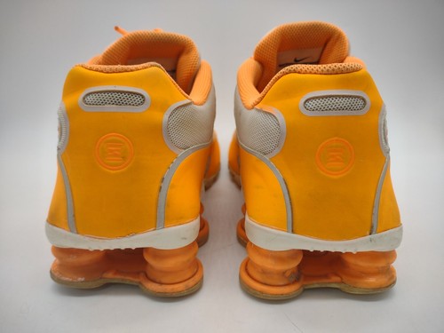 Rare Nike Women’s Shox NZ Hyper Neon Orange Running Shoes 580574-800 Size 9 - Picture 6 of 8