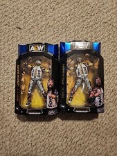 2x Exclusive Walmart AEW Young Bucks Nick Matt Jackson Action Figure WWE In Hand