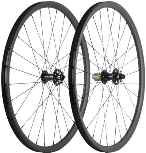 27.5ER MTB Carbon Wheelset 27mm Width Cyclocross Mountain Bike Wheelset 650B