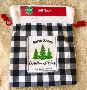 9 Lg Gift Bags With Handles 17 H X 13 W X 6 5 D Kraft Green Check Ebay