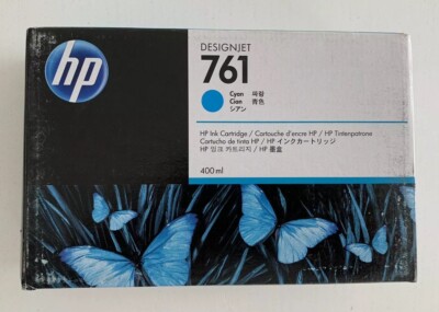 original hp 761 cyan hp cm994a hp designjet T7100 hp designjet 761 cyan OVP