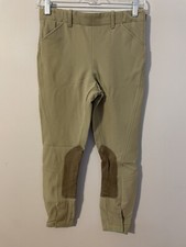 Custom Riding Apparel Breeches Youth Sz 10 Equestrian Made in USA Jodhpurs Camp