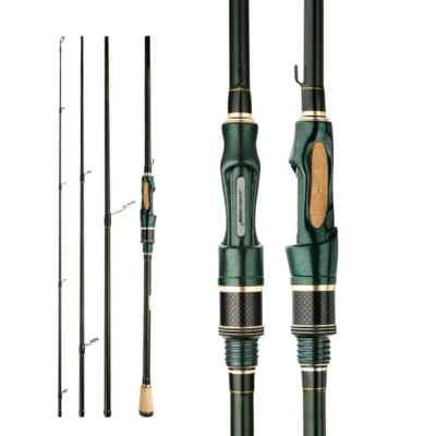 Spinning Casting Carbon Fishing Rod 4-5 Sections 1.8m/2.1m/2.4m Travel Rod | eBay Spinning Casting Carbon Fishing Rod 4-5 Sections 1.8m/2.1m/2.4m Travel Rod | eBay