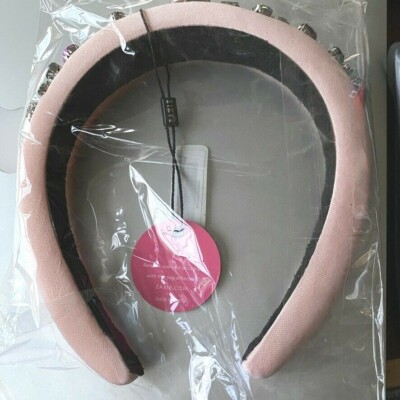 ZAXIE BY STEFANIE TAYLOR Padded Jewel Headband in PINK  display picture 2