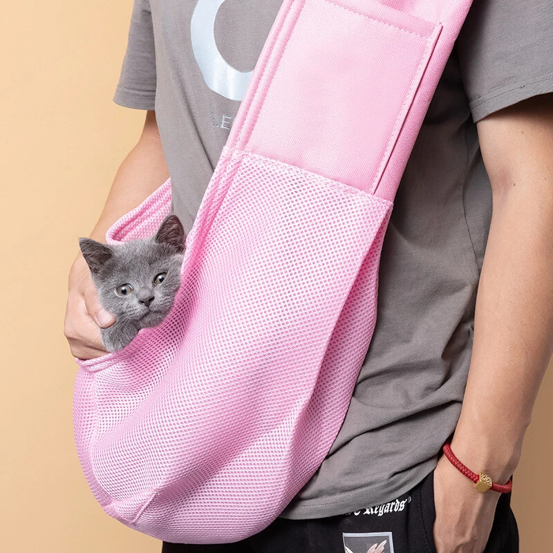 Cross body cat clearance carrier