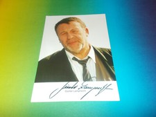 Günter Lamprecht crime scene film signed autograph on autograph card