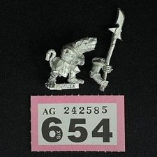 SKAVEN STORMVERMIN METAL OOP HALBERD WARHAMMER AGE OF SIGMAR THE OLD WORLD