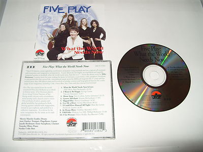 Five Play - What the World Needs Now (2008) cd Excellent condition (C19)