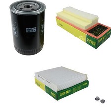 MANN-FILTER Inspektionspaket Filterset für Fiat Doblo Kasten/Kombi 1.3 D