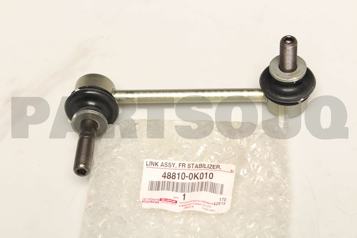 488100K010 Genuine Toyota LINK ASSY, FRONT STABILIZER, LH 48810