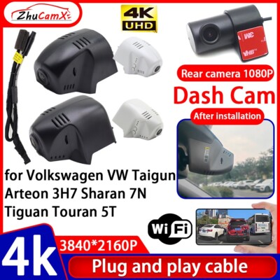 Dash Cam Camera for Volkswagen VW Taigun Arteon 3H7 Sharan 7N Tiguan Touran 5T