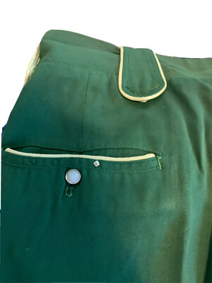 Vintage Western Cowboy Authentic 1950s Suit Set Green Flowers | eBay