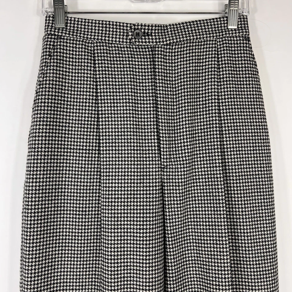 Pantalones de colección Lord Isaacs For Her para mujer talla 12 lana cónicos tiro alto forrados Foto 2 de 4